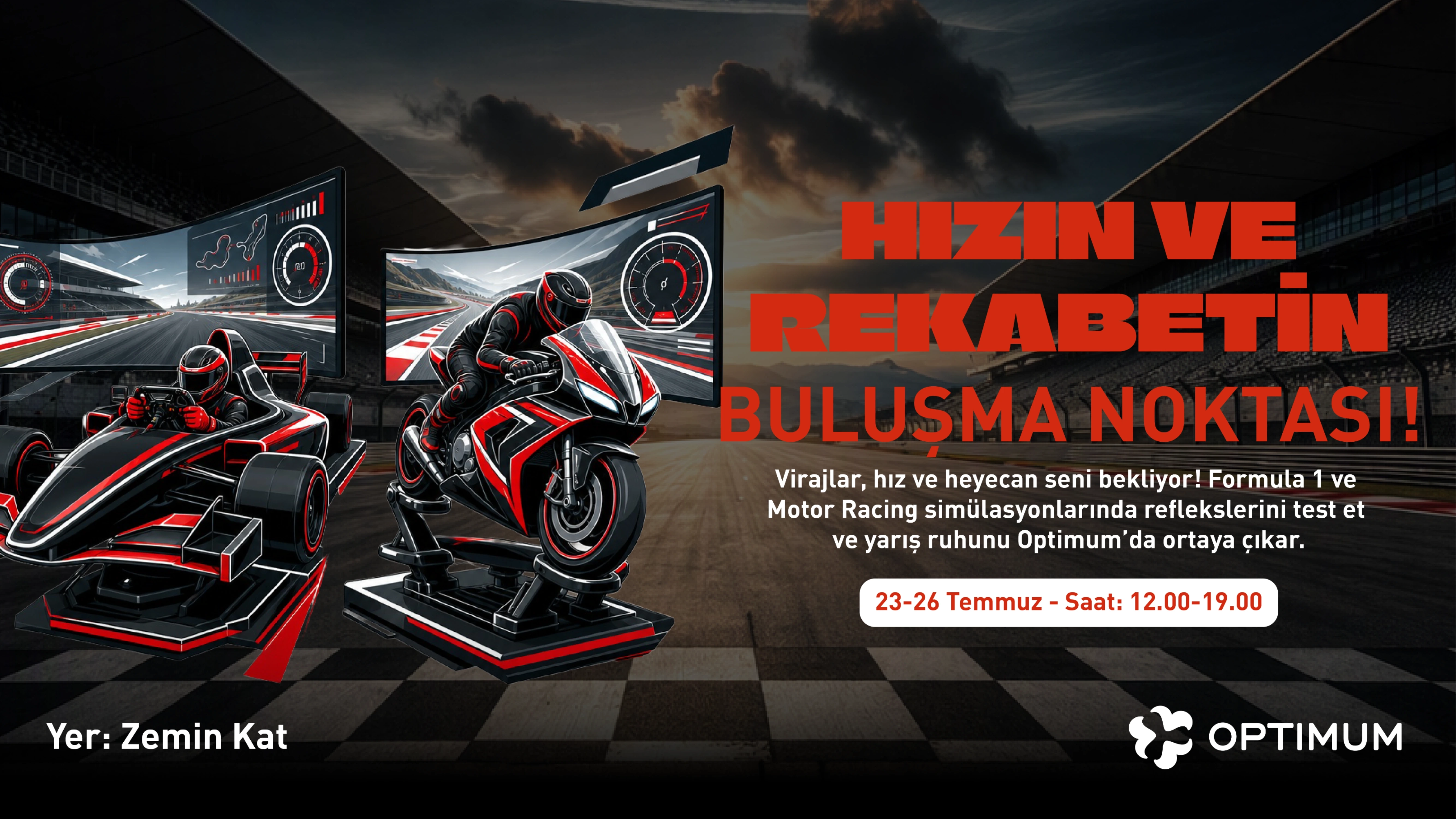 Formula 1 ve Motor Racing Simülasyon Oyun Heyecanı!