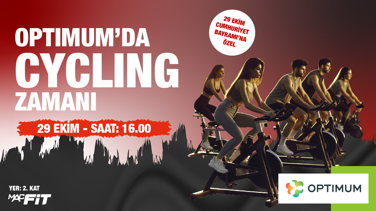 Macfit ile Cycling zamanı