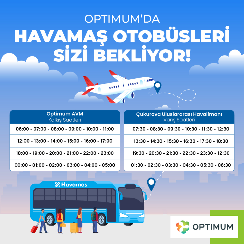 Adana Optimum - HAVAMAŞ OPTİMUM'DA