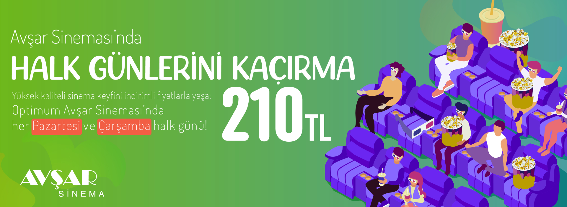 Avşar Sinema'sında Halk Günlerini Kaçırma!