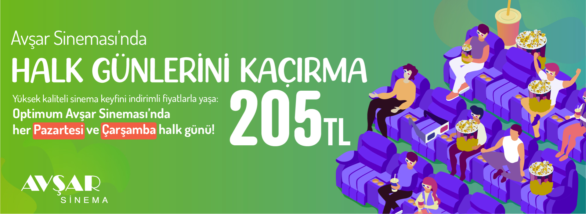 Avşar Sinema'sında Halk Günlerini Kaçırma!