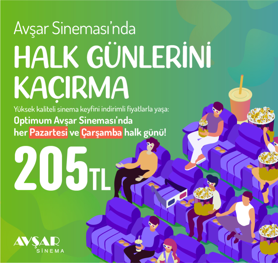 Avşar Sinema'sında Halk Günlerini Kaçırma!