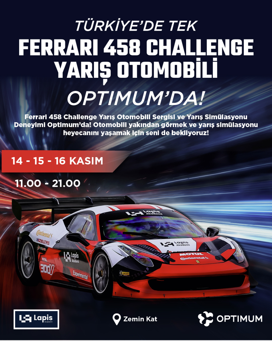 Ferrari 458, Etkinlik, Simülasyon