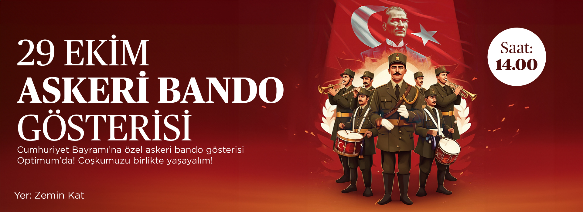 Adana Optimum - 29 Ekim Cumhuriyet Bayramı